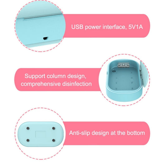 Esterilizador UV Doble para Teléfono, Joyas y Accesorios con Aromaterapia - Image 24