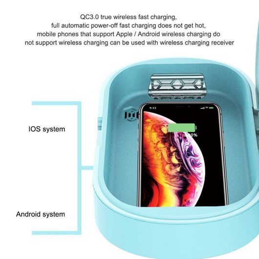 Esterilizador UV Doble para Teléfono, Joyas y Accesorios con Aromaterapia - Image 25