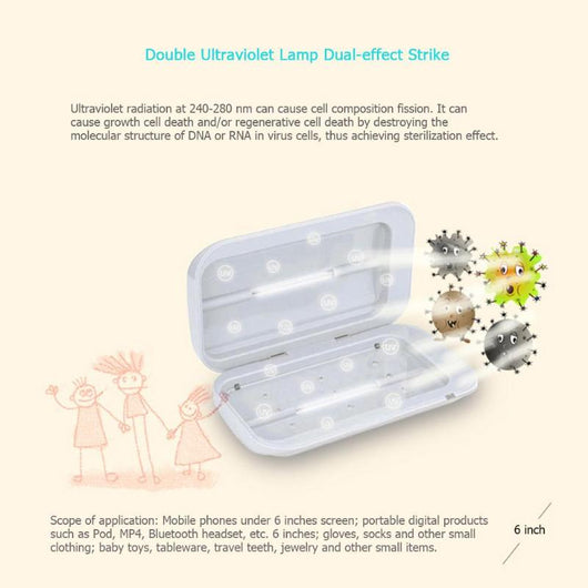 Esterilizador UV Doble para Teléfono, Joyas y Accesorios con Aromaterapia - Image 29