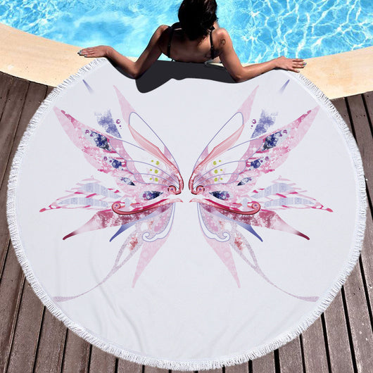 Toalla de Playa Redonda Microfiber con Borlas - Suavidad Premium - Image 16
