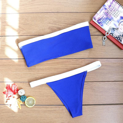 Bikini de Colores Combinados para Mujer - Image 18
