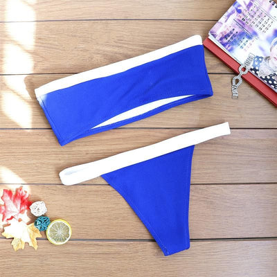 Bikini de Colores Combinados para Mujer - Image 19