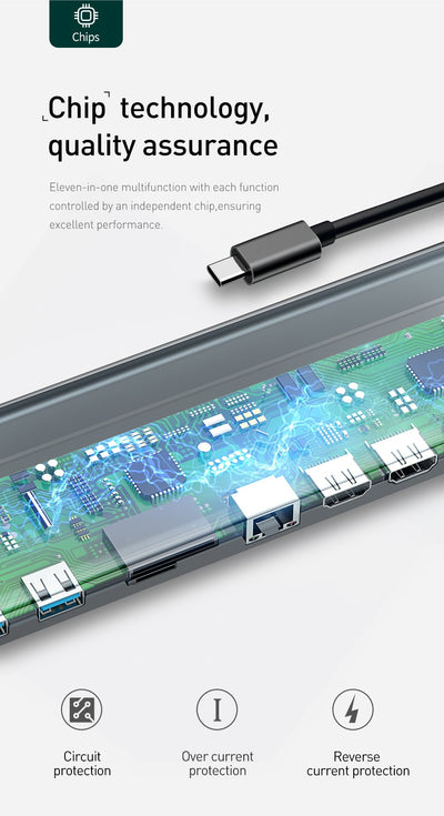 Adaptador USB Convertidor Universal para Computadora - Image 19