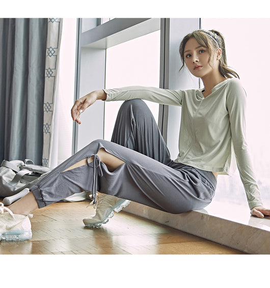 Sudadera Deportiva Suelta Transpirable de Secado Rápido para Mujer - Image 7