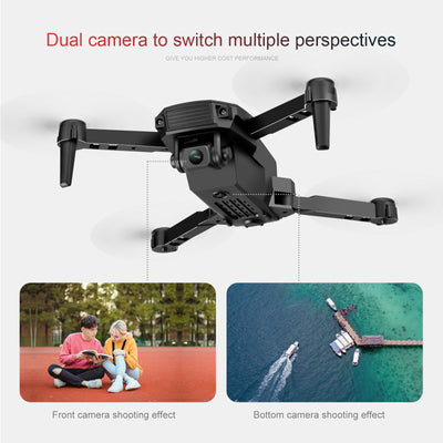 Dron Plegable con Cámara 4K Dual y Control Remoto - Image 9