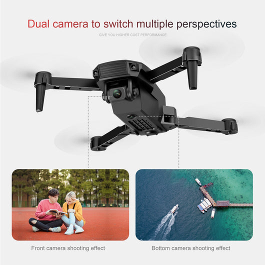 Dron Plegable con Cámara 4K Dual y Control Remoto - Image 9
