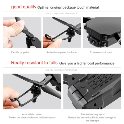 Dron Plegable con Cámara 4K Dual y Control Remoto - Image 12