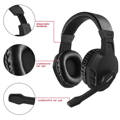 Auriculares Gaming Estéreo PS4 PC con Micrófono y Control por Cable - Image 13