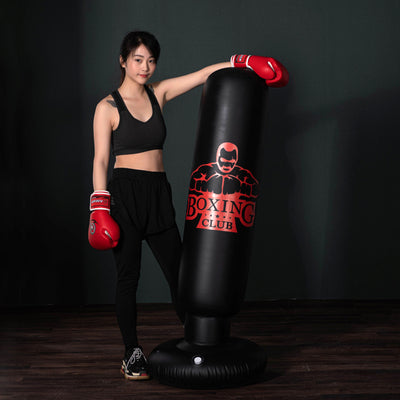 Saco de Boxeo Inflable Autoportante para Entrenamiento en Casa - Image 8