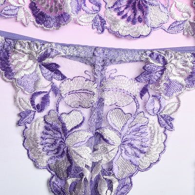 Conjunto de Faja Clásica con Bordado Floral y Patchwork - Image 18