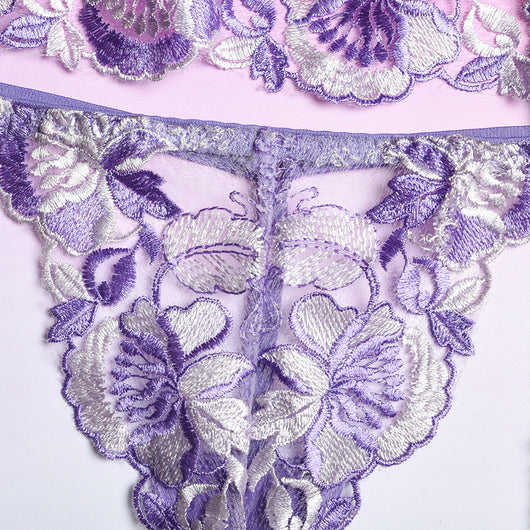 Conjunto de Faja Clásica con Bordado Floral y Patchwork - Image 18