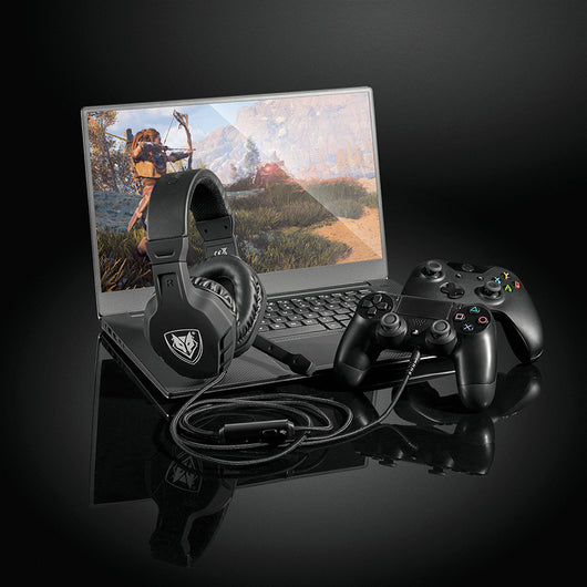 Auriculares Gaming Estéreo PS4 PC con Micrófono y Control por Cable - Image 16