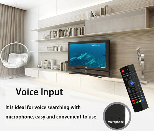 Control Remoto Air Mouse con Teclado para Smart TV - Image 6