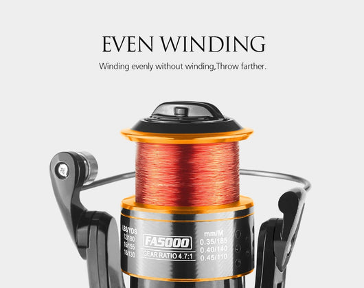 Carrete de Pesca 14 Ejes sin Espacios Todo Metal Premium - Image 13