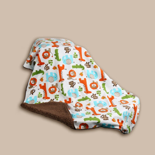 Manta de Franela Coral Doble Capa para Bebé - Image 22