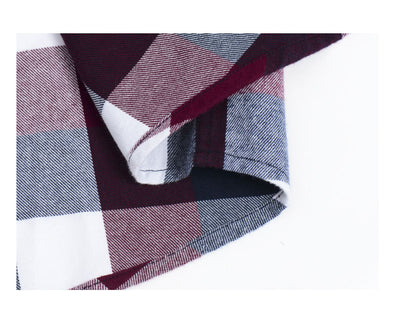 Camisa de Cuadros Casual Versátil para Hombre - Image 17