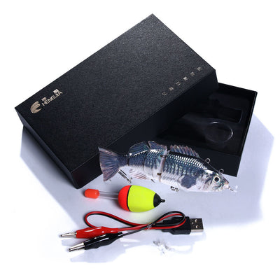 Cebo Eléctrico Artificial Knotty Fish 15cm - Atrayente USB Automático - Image 11