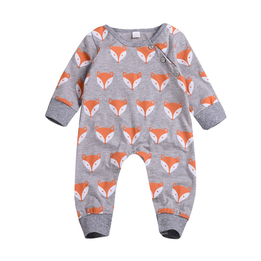 Pijama Enterizo de Zorro Animado con Manga Larga - Image 6