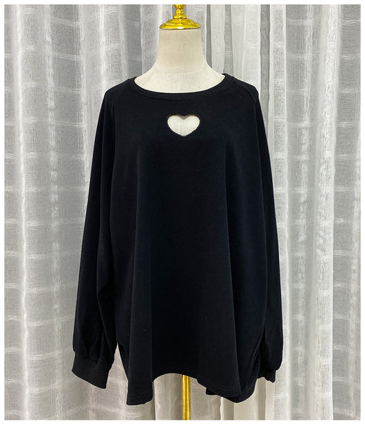 Suéter Holgado Talla Grande Otoño Bordado Multicolor para Mujer - Image 11