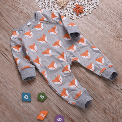 Pijama Enterizo de Zorro Animado con Manga Larga - Image 9