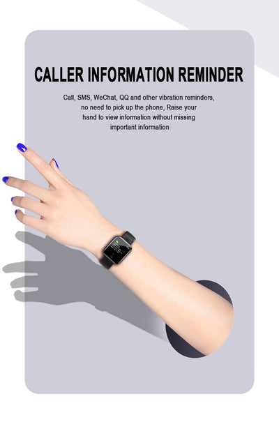 Pulsera Inteligente I5 Bluetooth Resistente al Agua Multifunción - Image 15