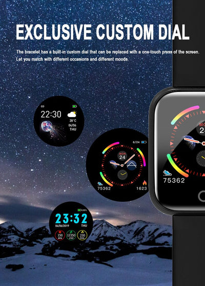Pulsera Inteligente I5 Bluetooth Resistente al Agua Multifunción - Image 17