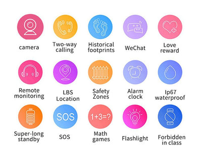 Reloj Inteligente Infantil con Pantalla Táctil, Cámara y GPS - Image 8