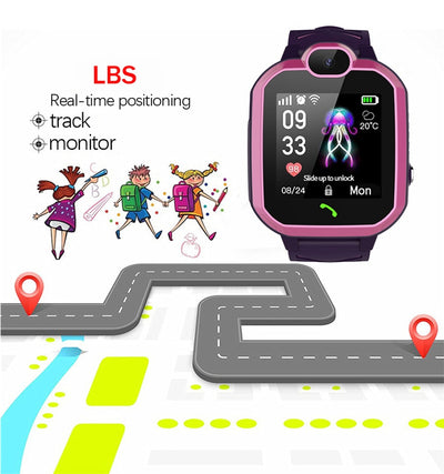 Reloj Inteligente Infantil con Pantalla Táctil, Cámara y GPS - Image 11