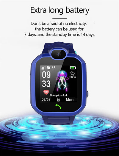 Reloj Inteligente Infantil con Pantalla Táctil, Cámara y GPS - Image 16