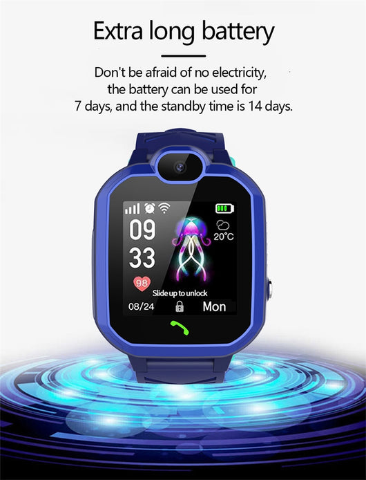 Reloj Inteligente Infantil con Pantalla Táctil, Cámara y GPS - Image 16