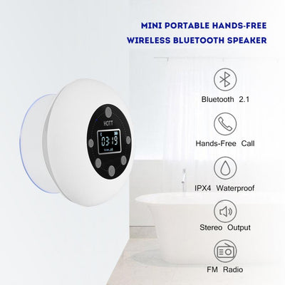 Parlante Bluetooth Resistente al Agua para Baño - Image 8