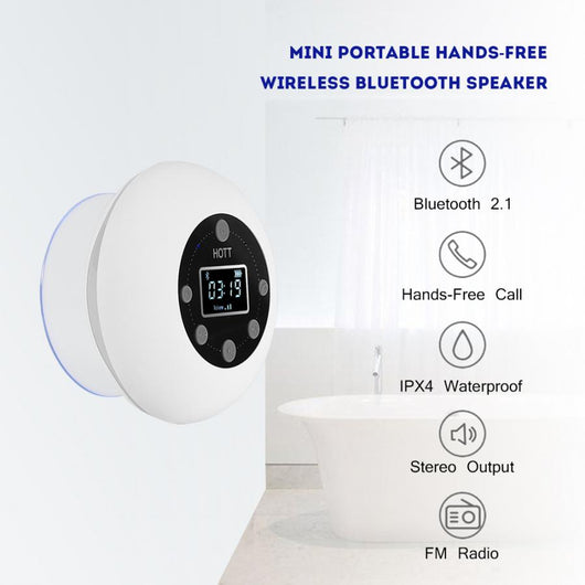 Parlante Bluetooth Resistente al Agua para Baño - Image 8