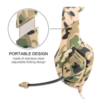 Auriculares Gaming Camuflaje Destruction - Image 10
