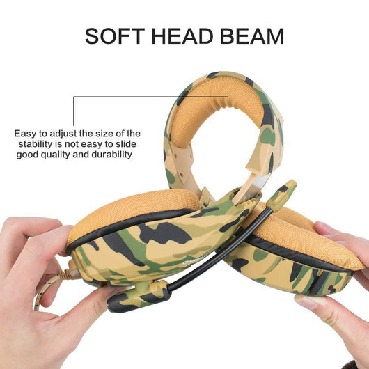 Auriculares Gaming Camuflaje Destruction - Image 11
