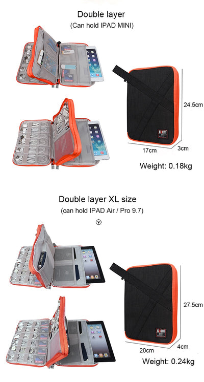 Organizador Universal de Cables BUBM para Apple - Estuche Compacto para Cargadores, USB y Accesorios - Image 27