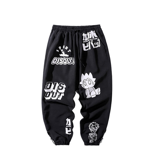 Pantalones Estampados Estilo Japonés Fondo Blanco - Image 7