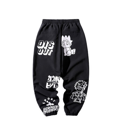 Pantalones Estampados Estilo Japonés Fondo Blanco - Image 8