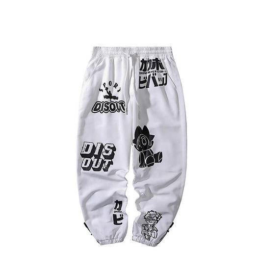 Pantalones Estampados Estilo Japonés Fondo Blanco - Image 9