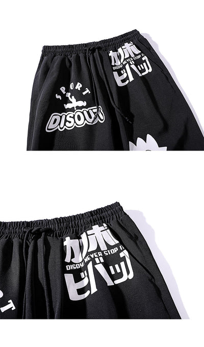 Pantalones Estampados Estilo Japonés Fondo Blanco - Image 11