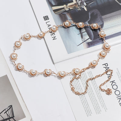 Cadena de Cintura de Perlas para Mujer - Accesorio Versátil y Elegante - Image 12