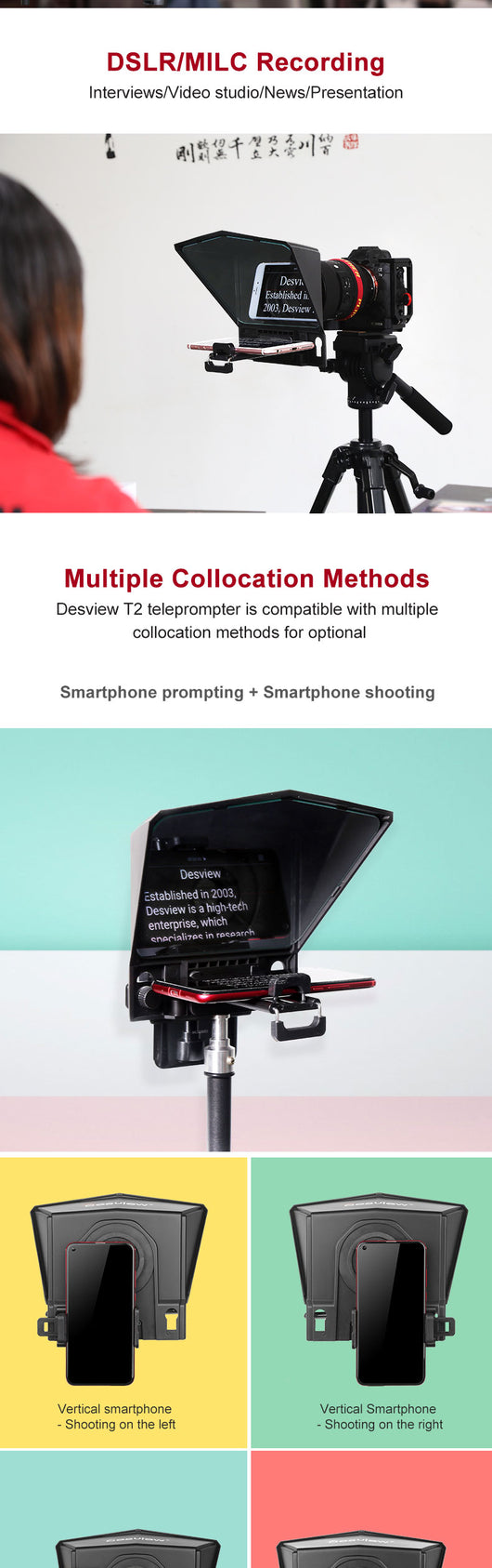 Teleprompter Portátil para Smartphone - Image 9