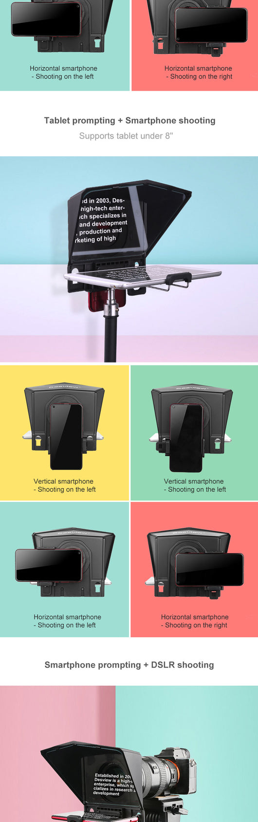 Teleprompter Portátil para Smartphone - Image 10