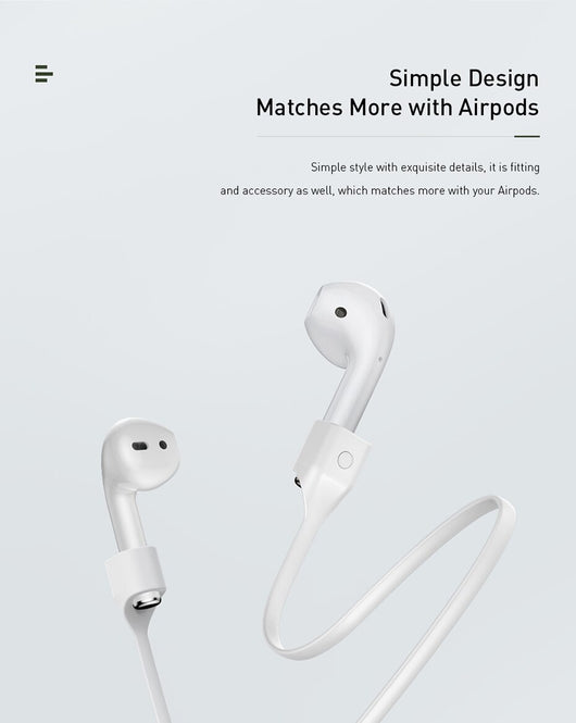 Funda Protectora con Cordón Antipérdida para AirPods Compatible - Image 18