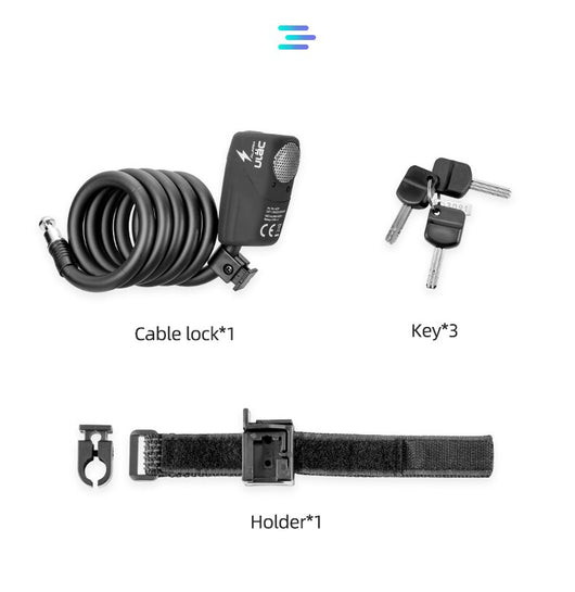 Candado de Bicicleta con Alarma Sonora - Image 16