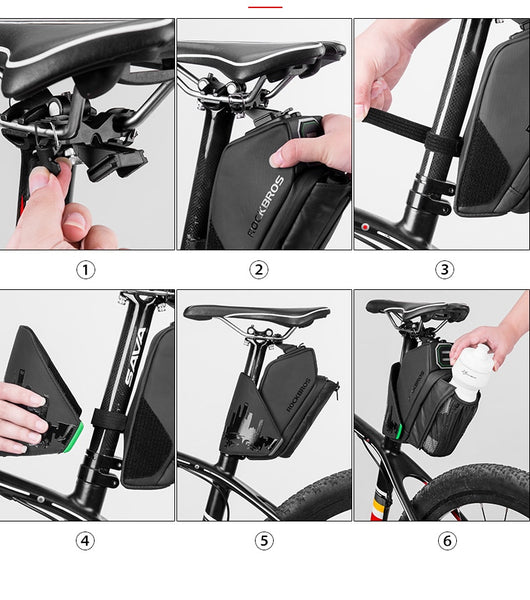 Bolsa de Asiento Trasero Plegable para Motocicleta y Bicicleta - Image 27