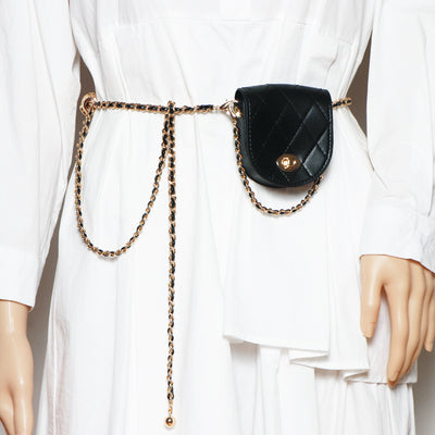 Bolsa Cintura Decorativa con Cadena Crossbody - Image 9