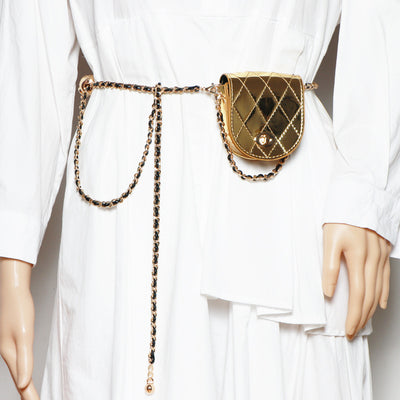 Bolsa Cintura Decorativa con Cadena Crossbody - Image 13