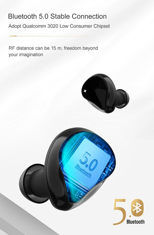Auriculares Bluetooth 5.0 QCC3020 - Conectividad Premium - Image 9