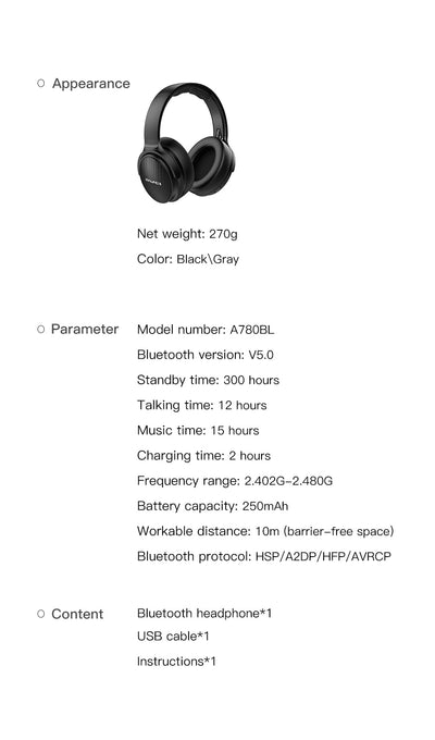 Auriculares Inalámbricos A780BL - Image 15