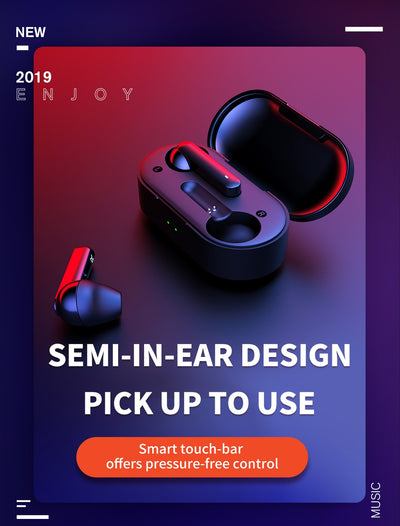 Auriculares Bluetooth QCY T3 - Audio Premium Inalámbrico - Image 6